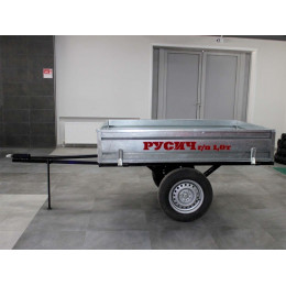 Прицеп тракторный самоопрокидывающийся Русич ПТ-1.0
