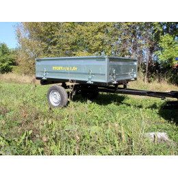 Прицеп гидравлический самосвальный Русич ПТС–1.0